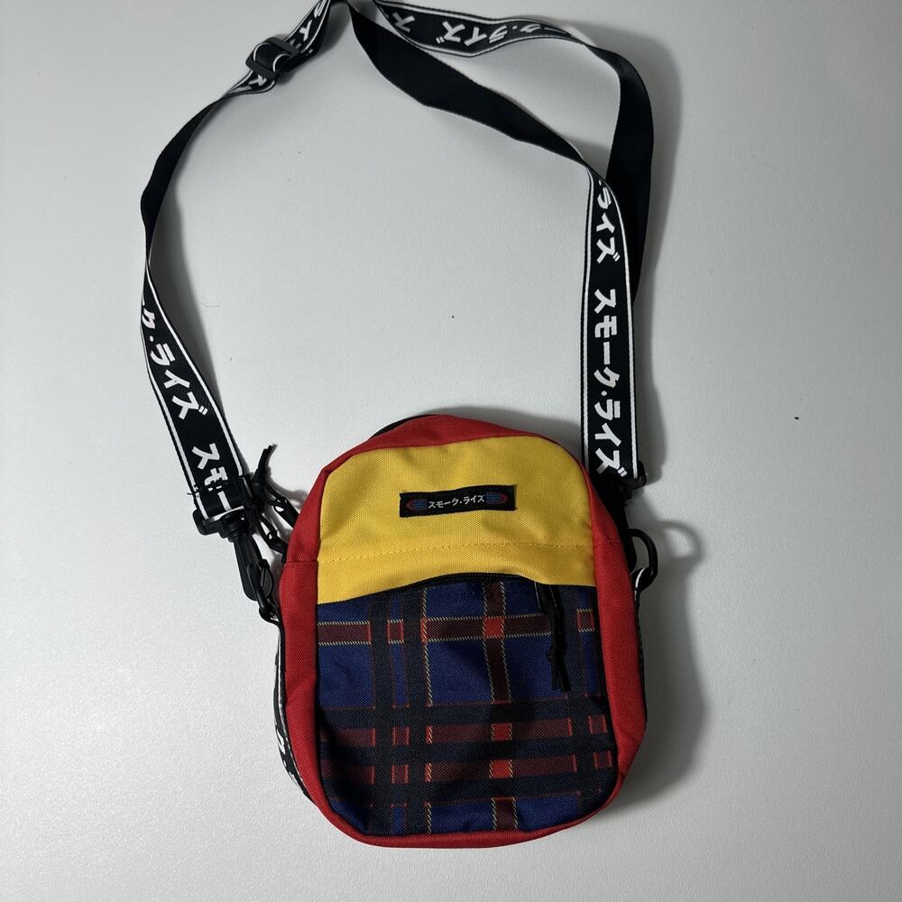 Cross Body bag men’s Smoke Rise Korean Detach able Strap 7x9 Inch Red